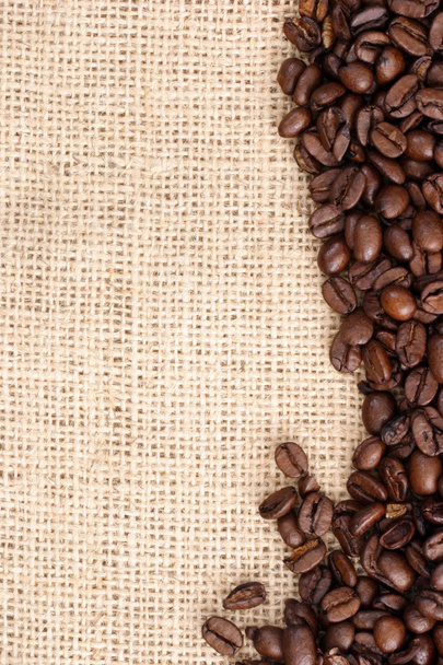 Kaffeekörner in der Größe - Foto, Bild