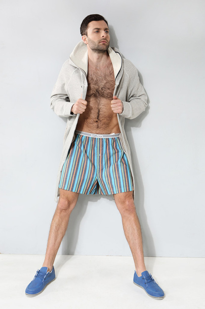 Stylish man in shorts - Fotó, kép