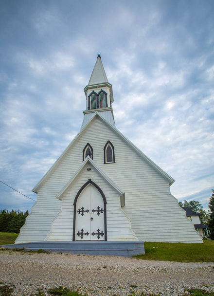iglesia de madera en Quebec
 - Foto, imagen