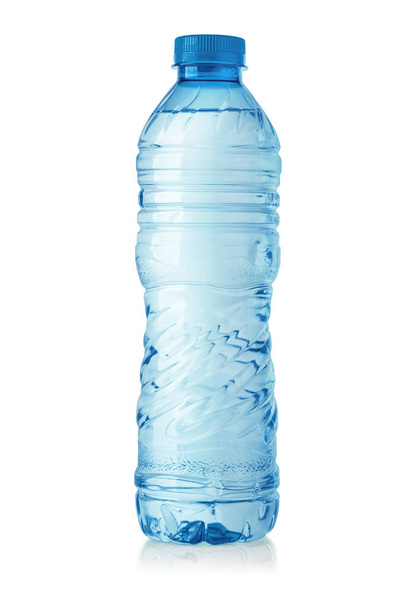 Пляшки води ізольовані на білому з відсічним контуром
 - Фото, зображення