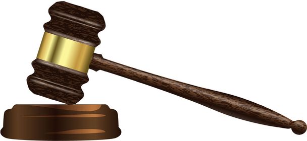 Recht und Gerichte - Vektor, Bild