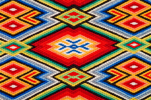 Padrão têxtil colorido
 - Foto, Imagem