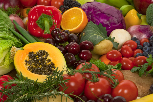 Λαχανικά και φρούτα - Φωτογραφία, εικόνα