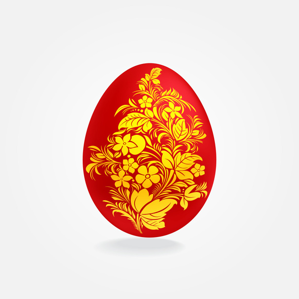 Paskalya yumurtaları tasarım şablonu - Vektör, Görsel