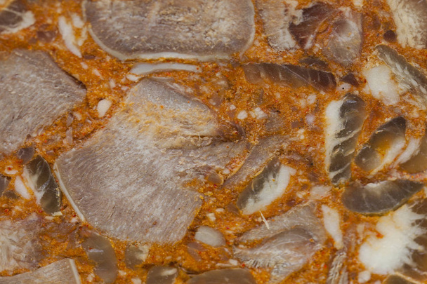 Very delicious homemade headcheese in one piece - Photo, Image