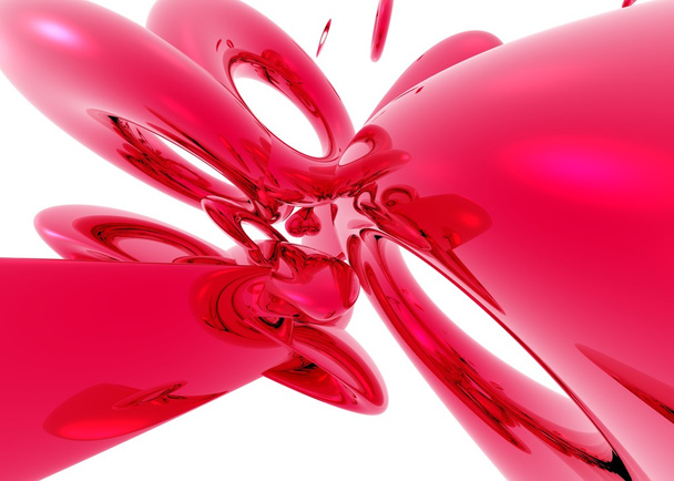 abstrakte rote Effekte Hintergrund - Foto, Bild