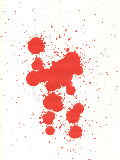 Gotas de sangue
 - Foto, Imagem