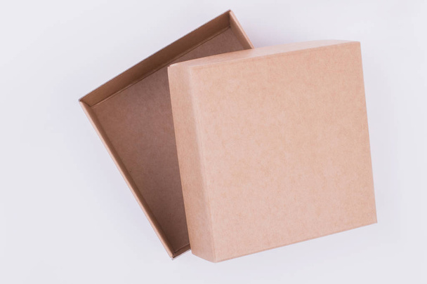Blank cardboard gift box. - Photo, Image