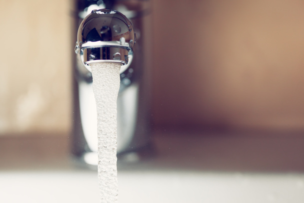working water tap - Photo, Image