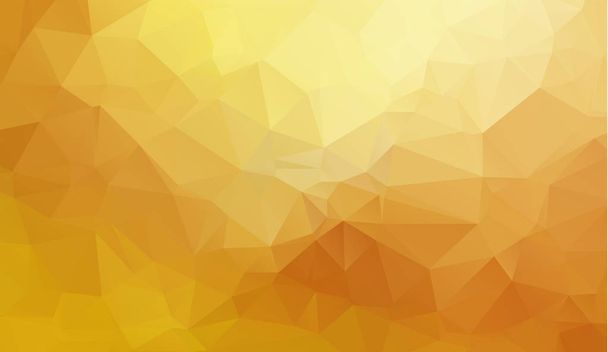 Licht oranje veelhoekige illustratie, die bestaan uit driehoeken. Geometrische achtergrond in Origami stijl met verloop. Driehoekige ontwerp voor uw bedrijf - Vector, afbeelding