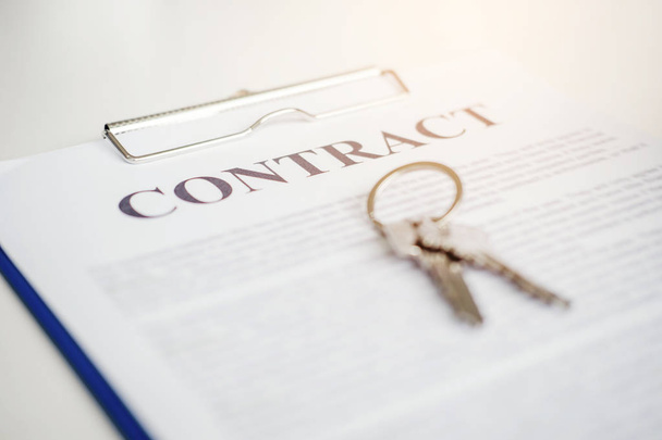 Sign agreement contract, Insurance Home concept - Fotografie, Obrázek