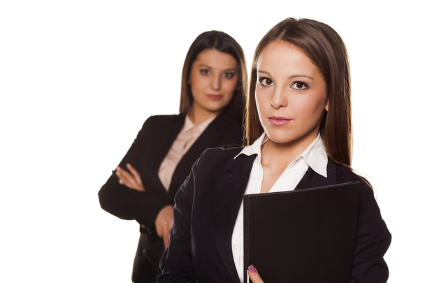 Two business women posing - Foto, Imagem