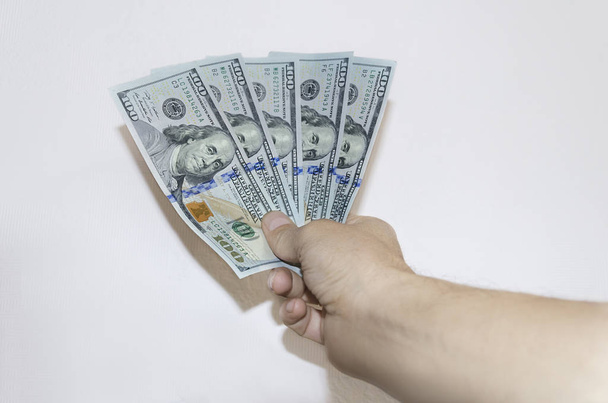 паперові гроші сто доларів
 - Фото, зображення