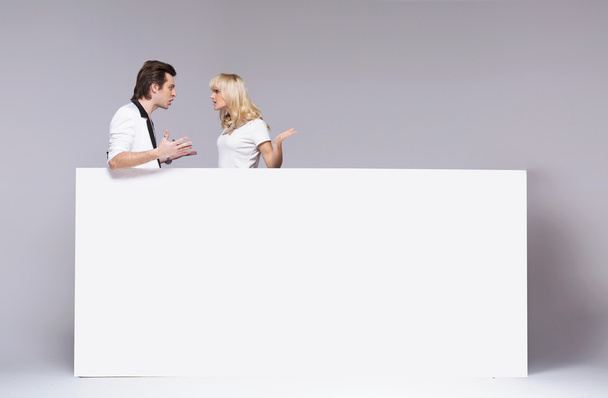 Young couple during an argument - Foto, Imagem