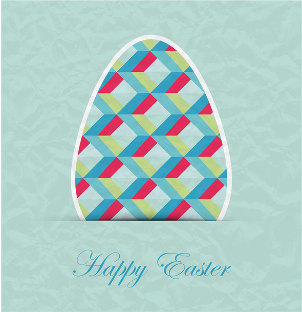 Retro easter background. Vector - Vector, Image
