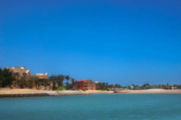 Вид на побережье с домами и отелями на Красном море. Туристический регион в Египте. Хургада и ее традиции. Фондовое фото для дизайна
 - Фото, изображение