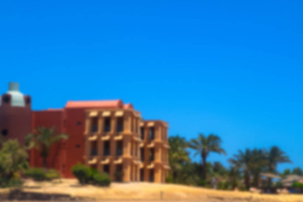Вид на побережье с домами и отелями на Красном море. Туристический регион в Египте. Хургада и ее традиции. Фондовое фото для дизайна
 - Фото, изображение