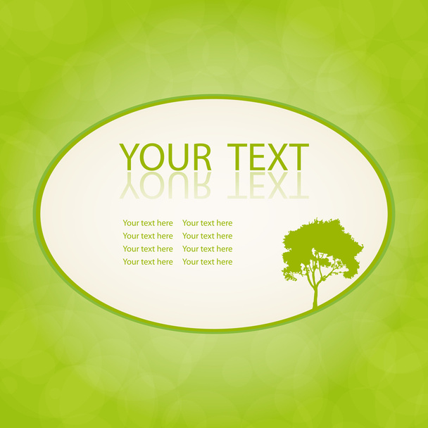 Vector verde fondo natural con espacio para su texto
 - Vector, Imagen