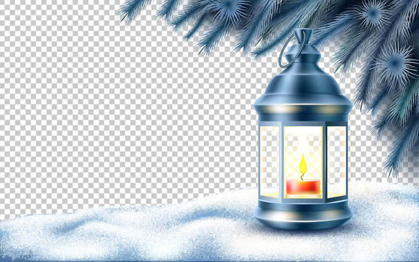 Vector christmas new year holiday poster banner - ベクター画像