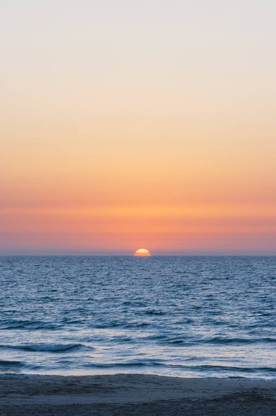 Sonnenuntergang Sonnenuntergang bis zum Meer - Foto, Bild