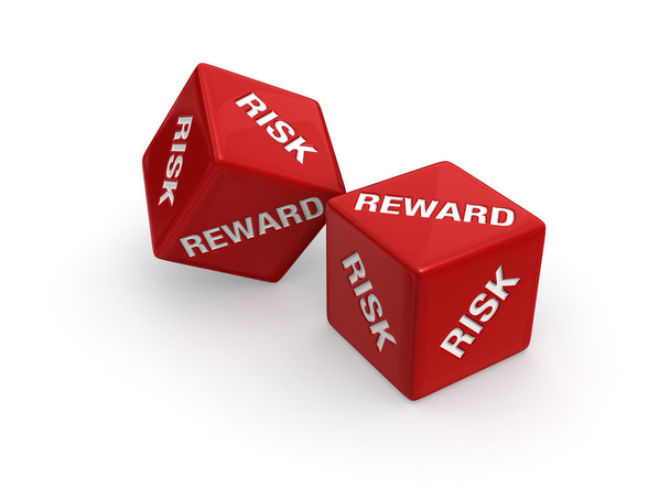 Risco Versus recompensa Gamble
 - Foto, Imagem