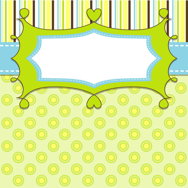 Template cards for the boy, vector - Vector, Image