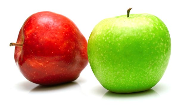 Apples on the white - Fotografie, Obrázek