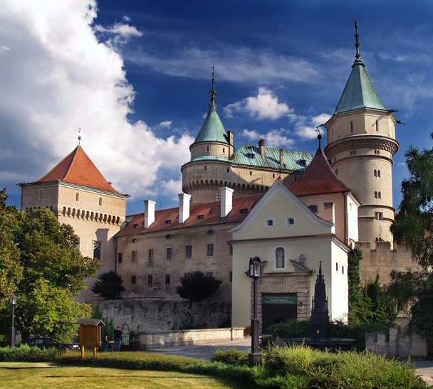 Schloss Bojnice - Eingang - Foto, Bild