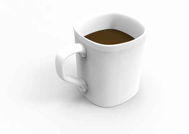 tasse de thé isolé sur fond blanc - Photo, image