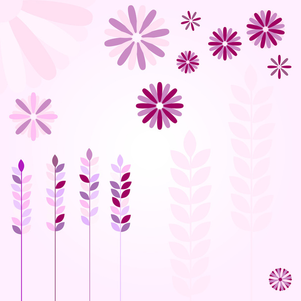 fiori e orecchie rosa
 - Vettoriali, immagini
