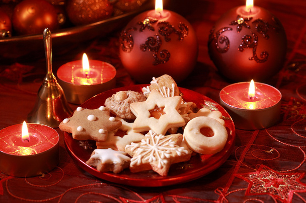 Delicious Christmas cookies - Photo, Image