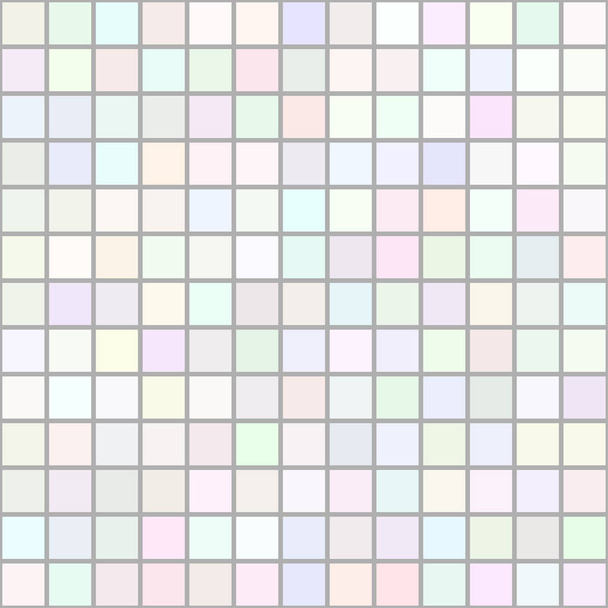 Fondo de arte de colores cuadrados de luz mosaico
 - Vector, imagen