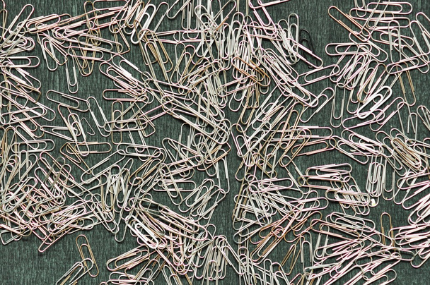 Disorganized paperclips - Photo, Image