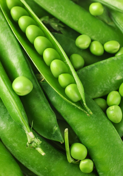 緑のエンドウ豆 - 写真・画像