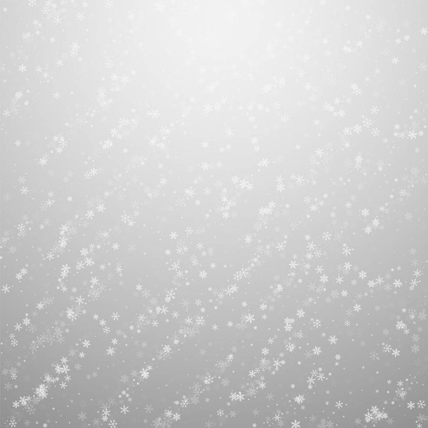 Прекрасний снігопад Різдвяний фон. Тонкий фл
 - Вектор, зображення