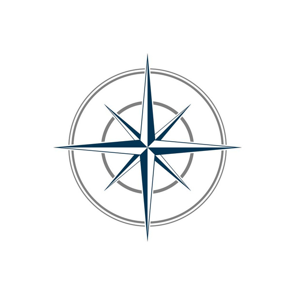 Bussola Rose modello logo
 - Vettoriali, immagini