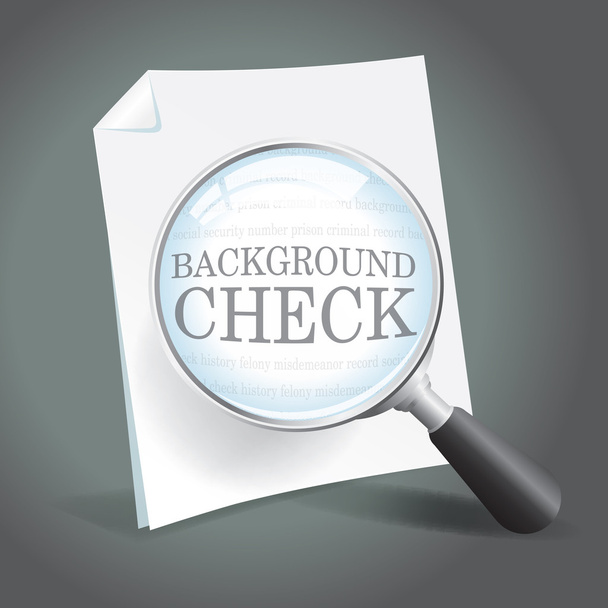Background Check - Vector, Image