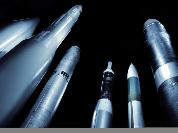 rakety icbm jaderné nuke - Fotografie, Obrázek