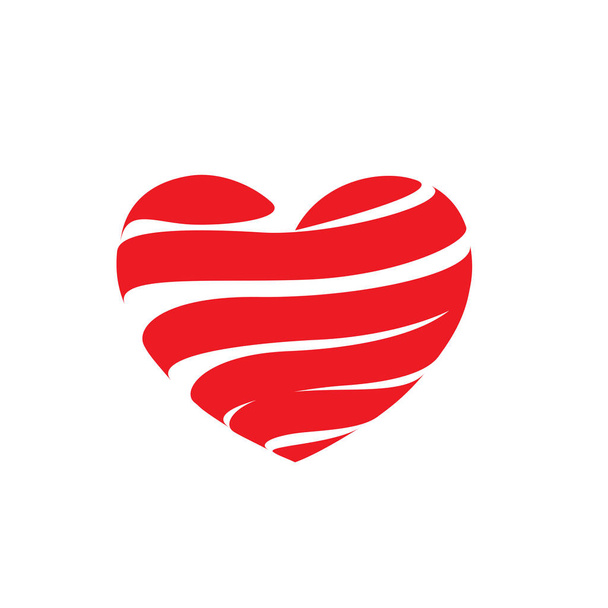 Hart teken voor dag van de Valentijnskaart. Vectorillustratie - Vector, afbeelding