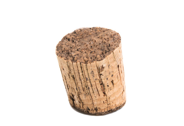 wine cork isolated on white background - Photo, Image