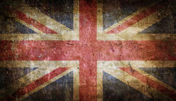 Παλιά grunge σημαία της Αγγλίας - Φωτογραφία, εικόνα