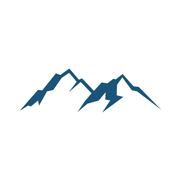 Signo oriental de montaña sobre fondo blanco
 - Vector, imagen