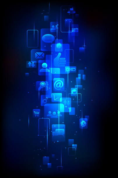 Technology Background - Vector, Image
