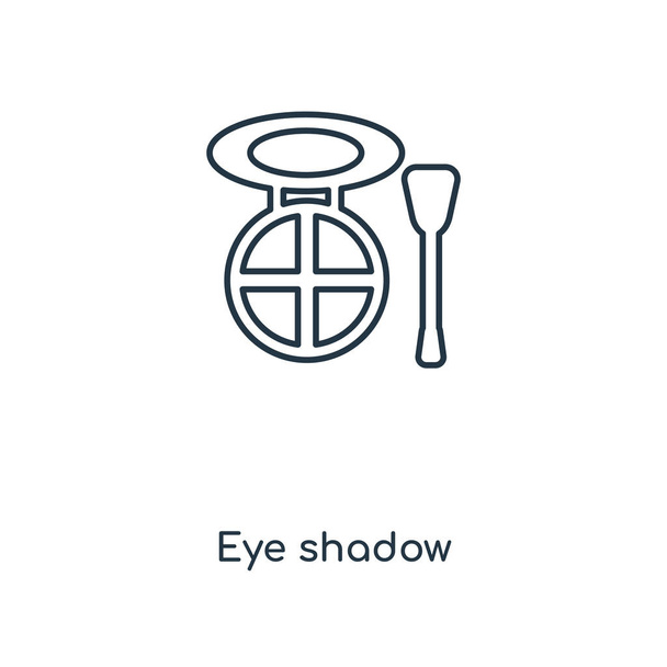 значок тіні очей у модному стилі дизайну. значок тіні очей ізольовано на білому тлі. Векторна піктограма тіні очей простий і сучасний плоский символ для веб-сайту, мобільного, логотипу, програми, інтернету. іконка тіні очей Векторні ілюстрації, EPS10
. - Вектор, зображення