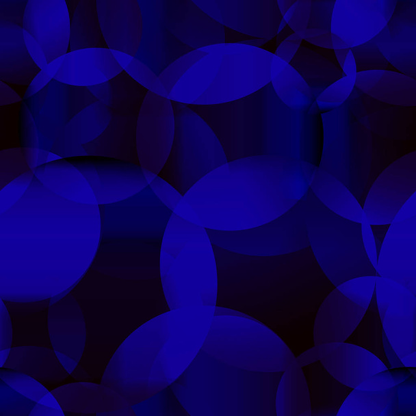 Vektor abstraktní bezešvé pozadí modré molekul a bubliny pro tkaniny nebo dárkové příslušenství na tmavém pozadí mořské. Pro registraci stránek bannery a příbalových letáků. - Vektor, obrázek