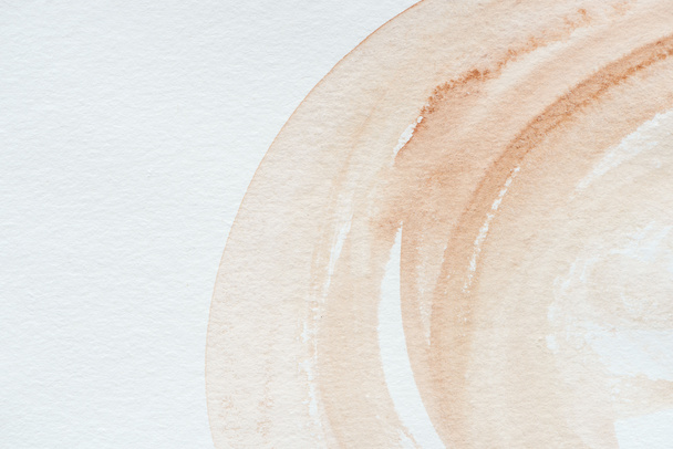 close up of abstract creative brown watercolor background - Photo, Image