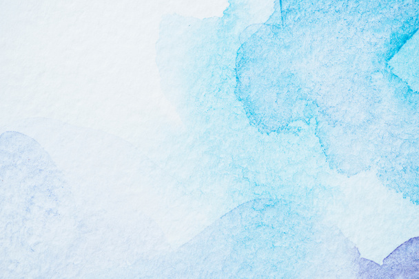 abstract light watercolor blue background - 写真・画像
