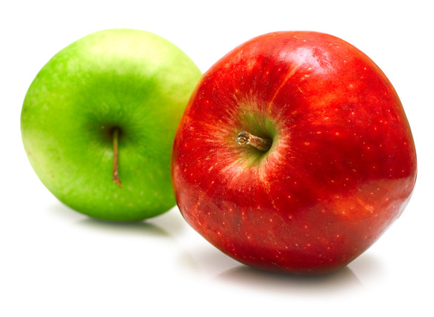 Red and green apples - Fotoğraf, Görsel