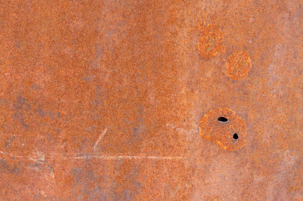 textura de metal oxidado con arañazos y grietas - Foto, imagen