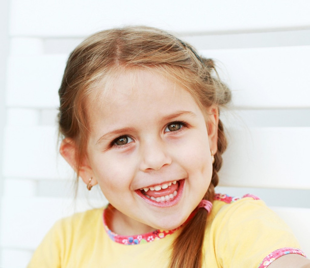 Cute smiling girl - Фото, зображення